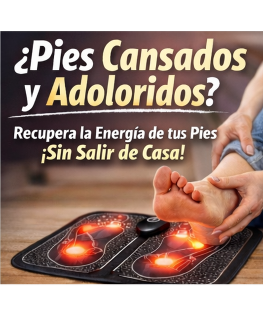 MASAJEADOR PARA PIES EMS – RELAJACIÓN INMEDIATA EN CASA